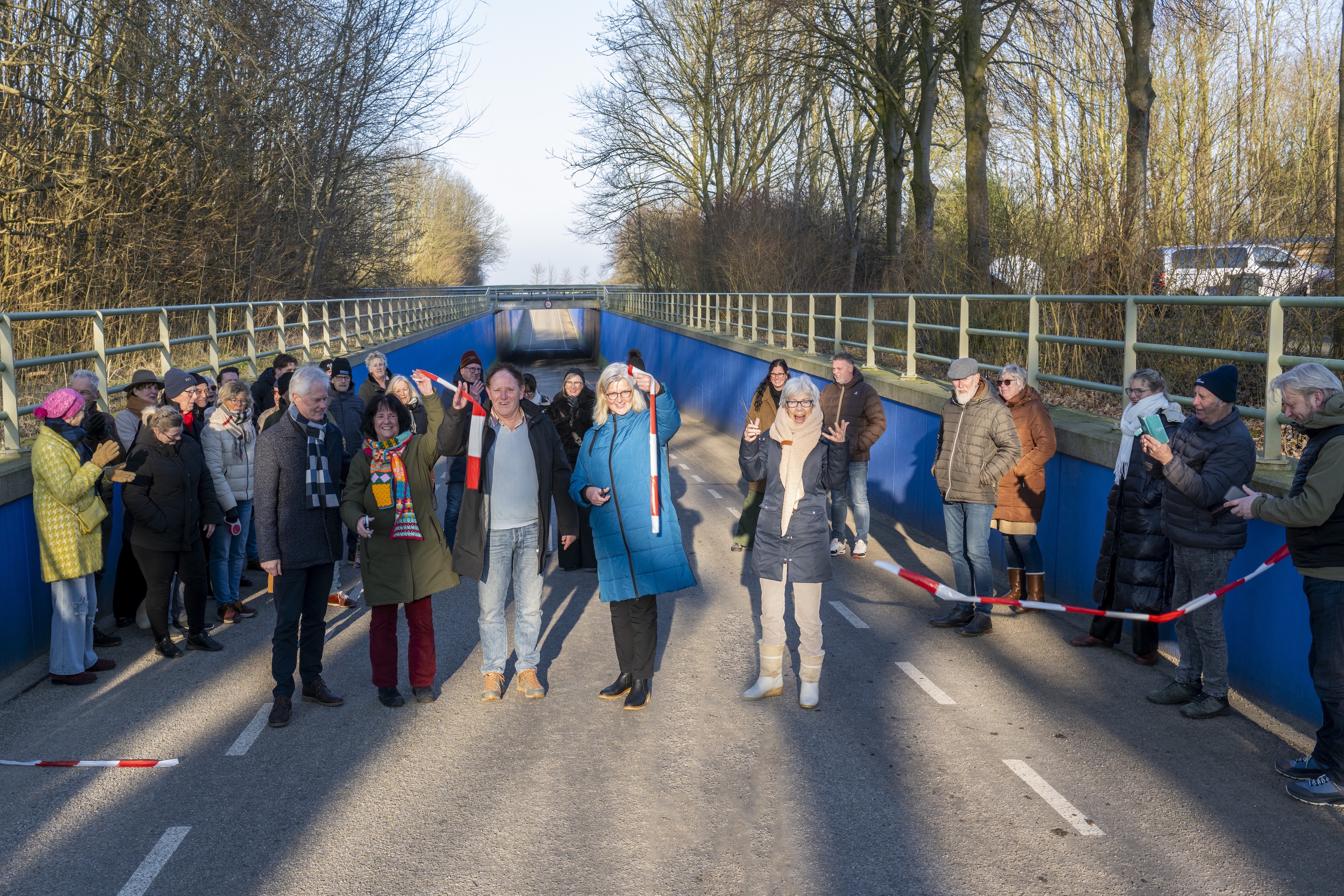 Vernieuwde tunnel Schalsum geopend 2025